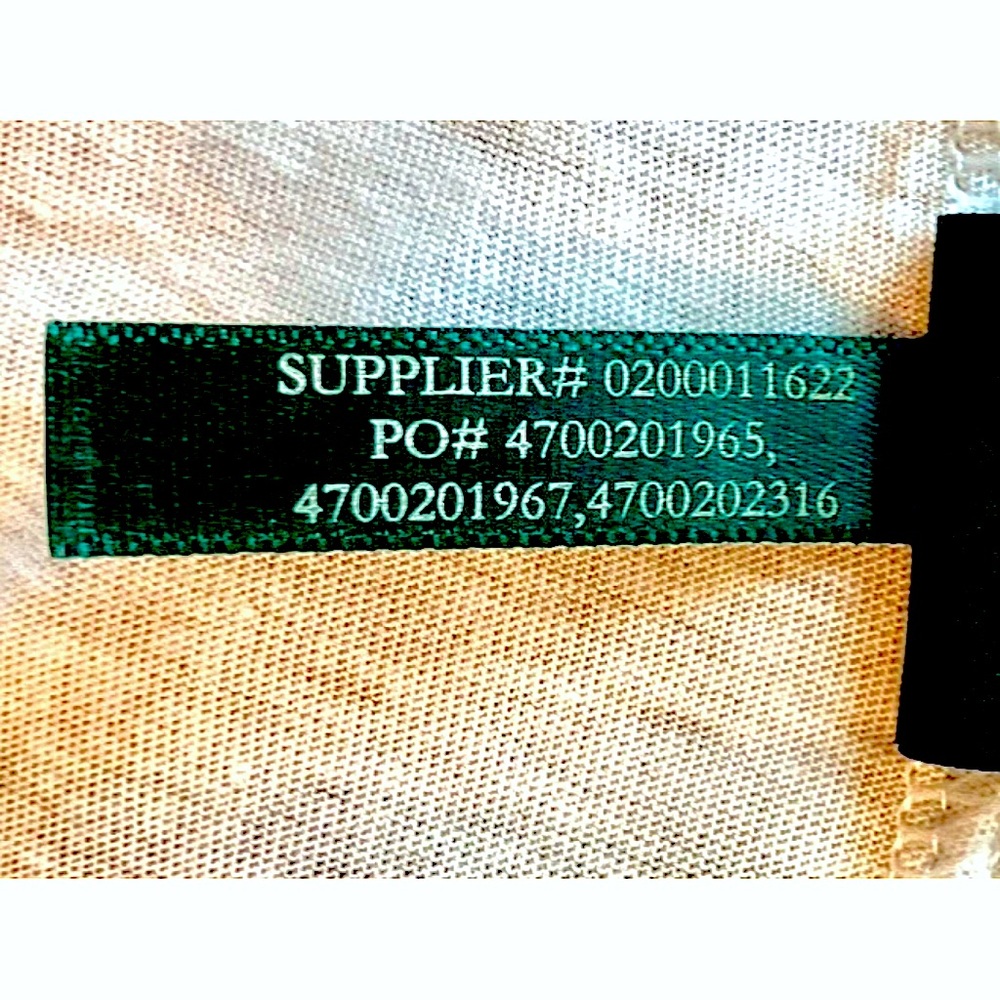 π₯LAUREN JEANS COπ₯ AZTEC DOLMAN CAP SLEEVE BOAT-NECK SLIM COTTON T-SHIRT TOP NWOT - Picture 9 of 13